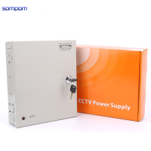 Sompom 12V 5A 9 Channels CCTV Camera Power Supply RoHS Driver
